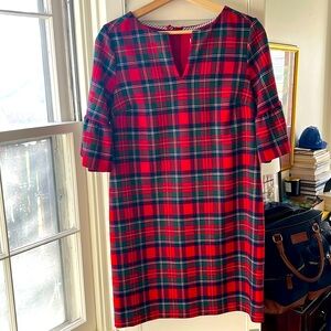 Vineyard Vines Tartan Plaid Holiday Dress